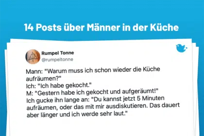 14 Posts über Männer in der Küche
