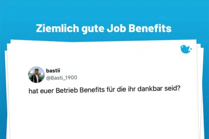Ziemlich gute Job Benefits