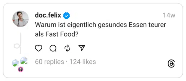 Warum ist eigentlich gesundes Essen teurer als Fast Food?