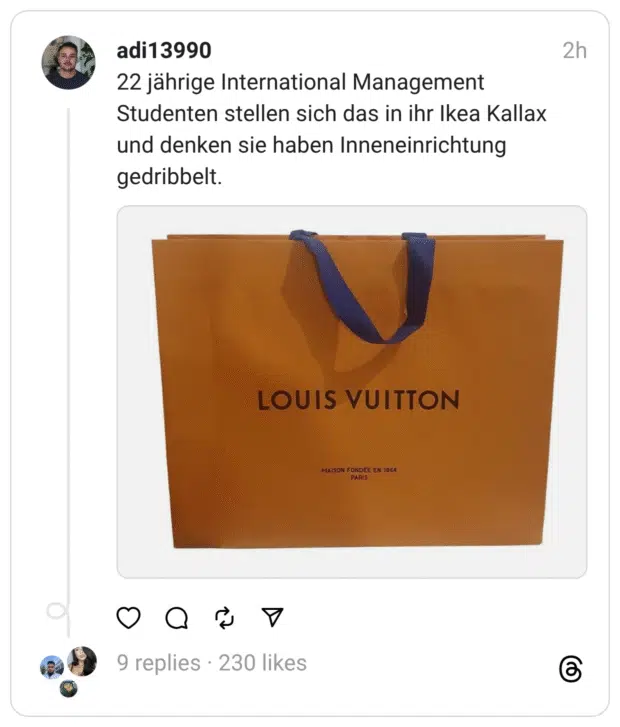 22 jährige International Management Studenten stellen sich das in ihr Ikea Kallax und denken sie haben Inneneinrichtung gedribbelt.