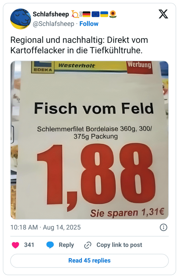 Regional und nachhaltig: Direkt vom Kartoffelacker in die Tiefkühltruhe.