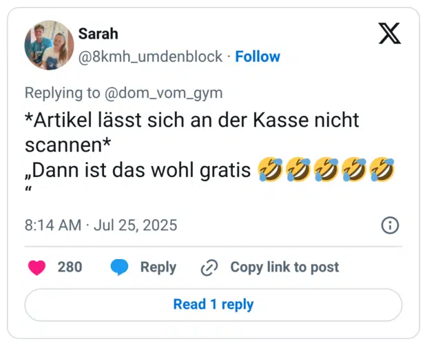 deutsche lassen eine eindeutig jüngere person vor: „alter vor schönheit🫵🤣🤣“