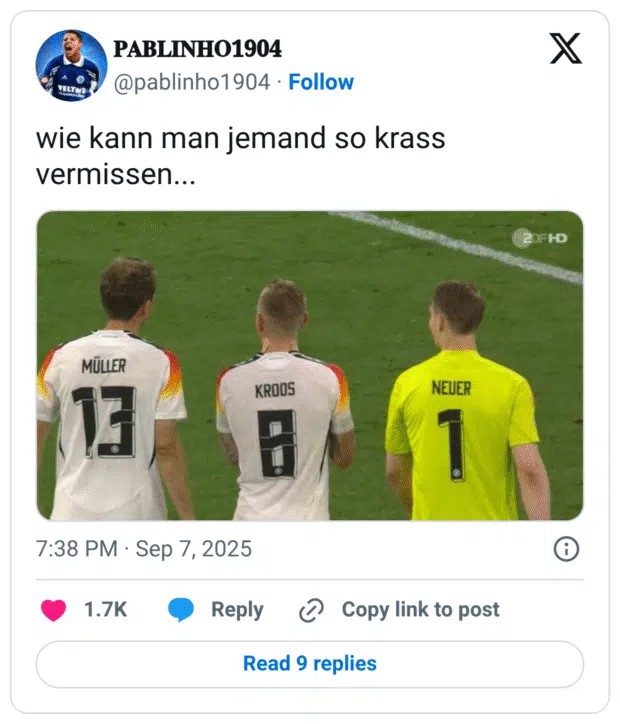 wie kann man jemand so krass vermissen...