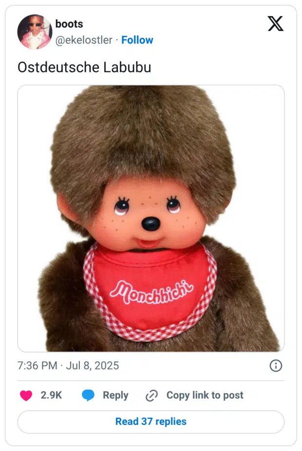 Ostdeutsche Labubu