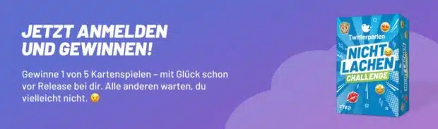 JETZT ANMELDEN UND GEWINNEN Gewinne 1 von 5 Kartenspielen - mit Glück schon vor Release bei dir. Alle anderen warten, du vielleicht nicht.