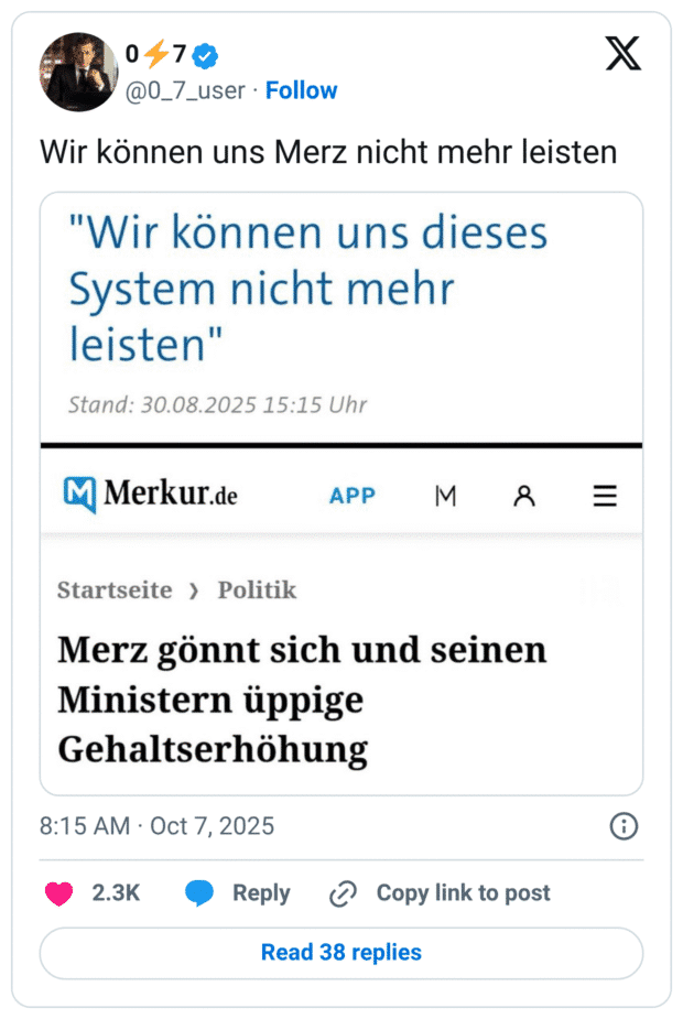 Wir können uns Merz nicht mehr leisten
