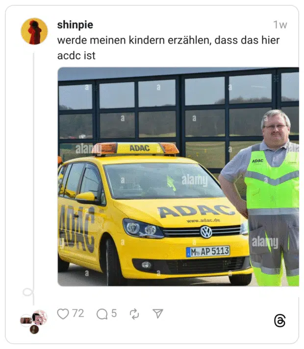 werde meinen kindern erzählen, dass das hier acdc ist