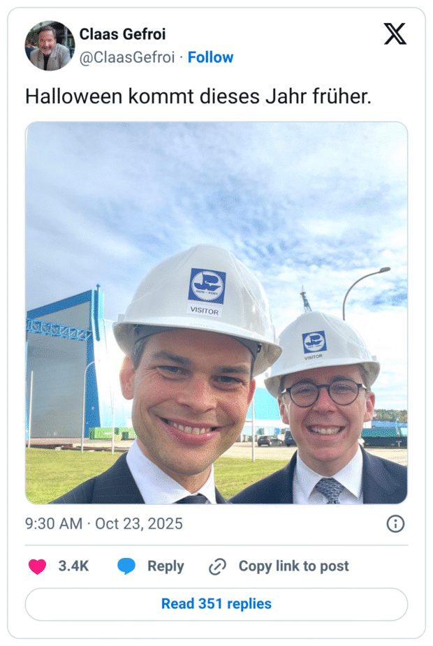 Halloween kommt dieses Jahr früher.