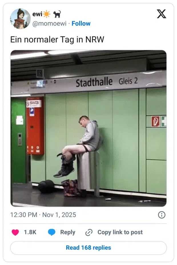 Ein normaler Tag in NRW