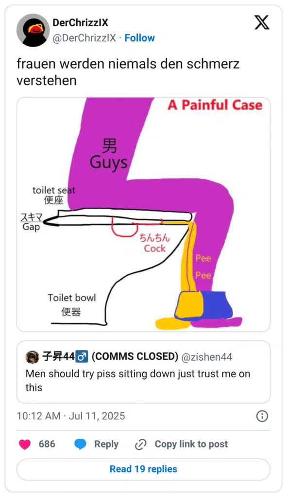 frauen werden niemals den schmerz verstehen