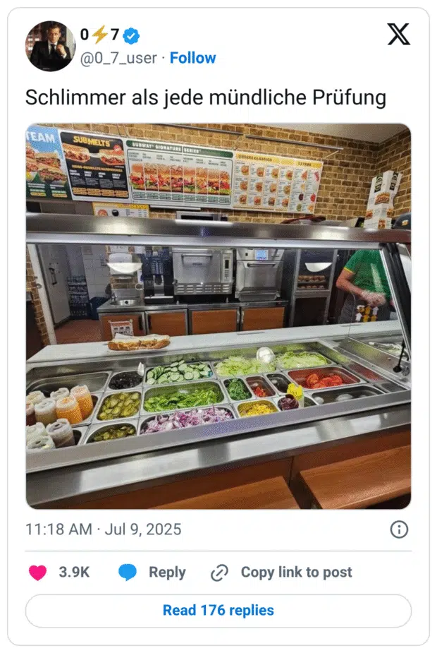 Schlimmer als jede mündliche Prüfung