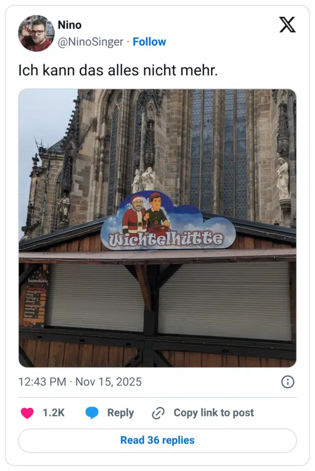 Ich kann das alles nicht mehr.