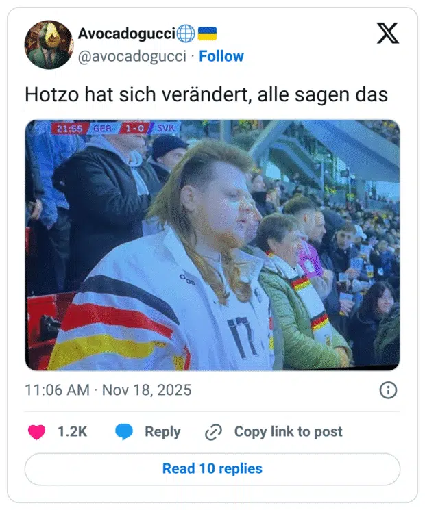 Hotzo hat sich verändert, alle sagen das