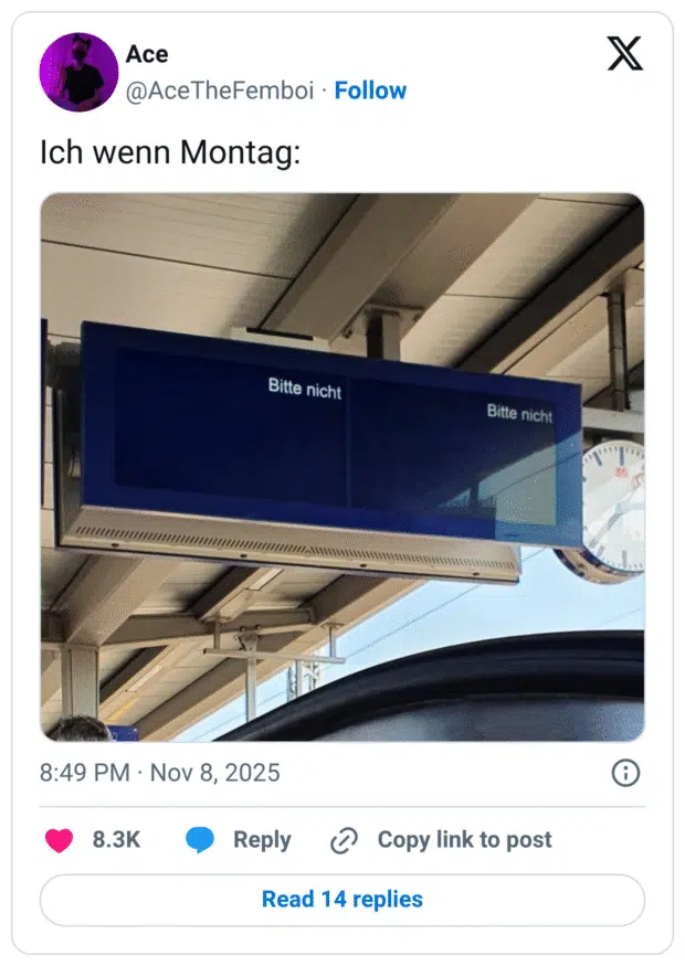Bitte nicht Reply Copy