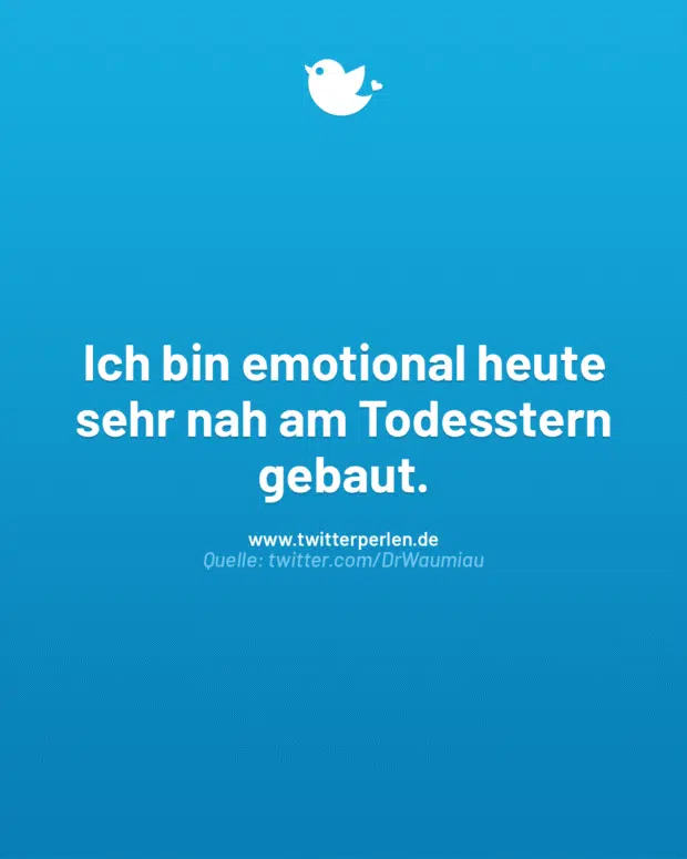 Ich bin emotional heute sehr nah am Todesstern gebaut.
