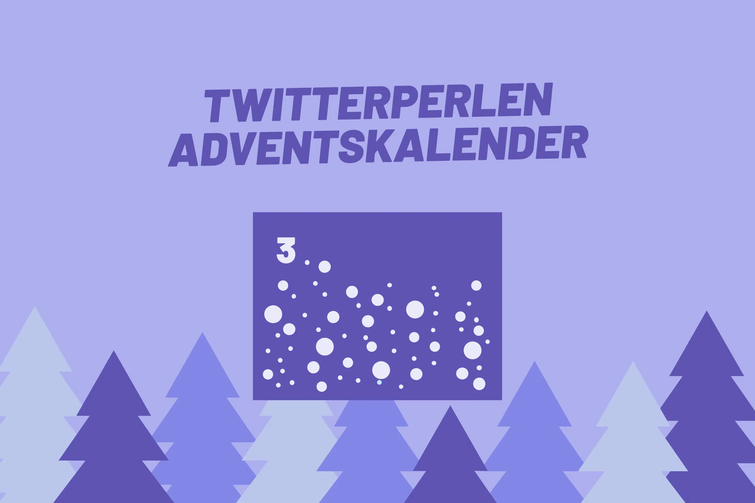 Der Twitterperlen-Adventskalender 2024: Tür 3