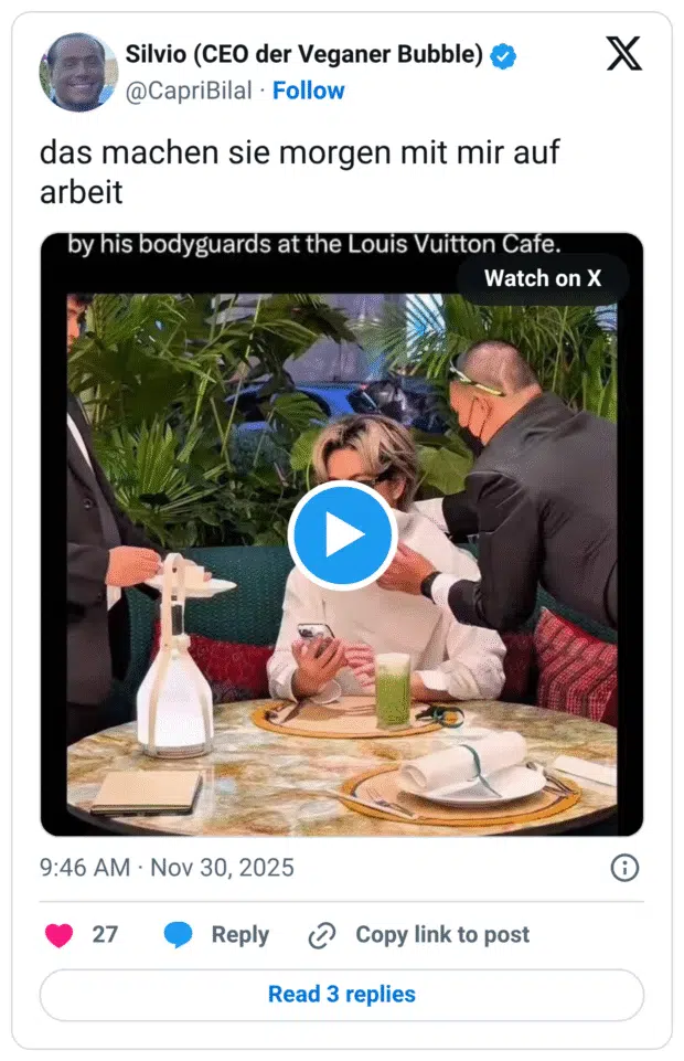 das machen sie morgen mit mir auf arbeit