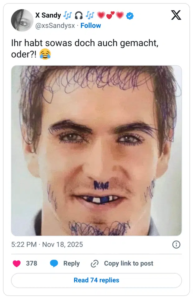 hr habt sowas doch auch gemacht, oder?!