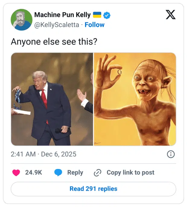 Anyone else see this?