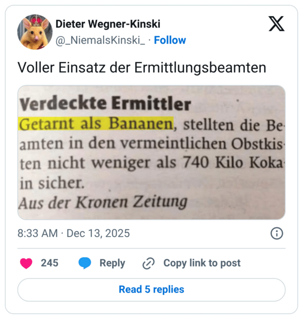 Voller Einsatz der Ermittlungsbeamten