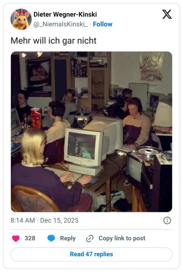 Mehr will ich gar nicht