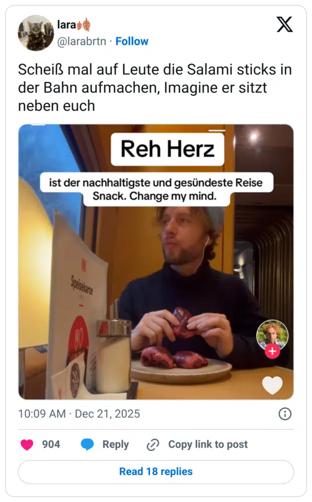Reh Herz Snack. Change my mind.