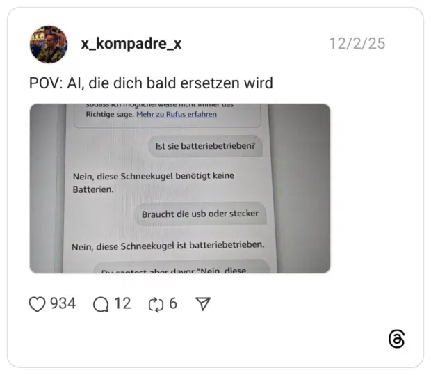 POV: AI, die dich bald ersetzen wird