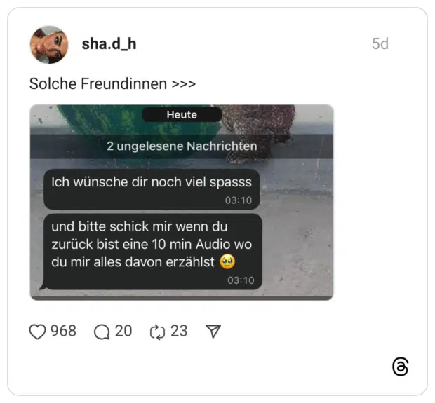 Solche Freundinnen >>>