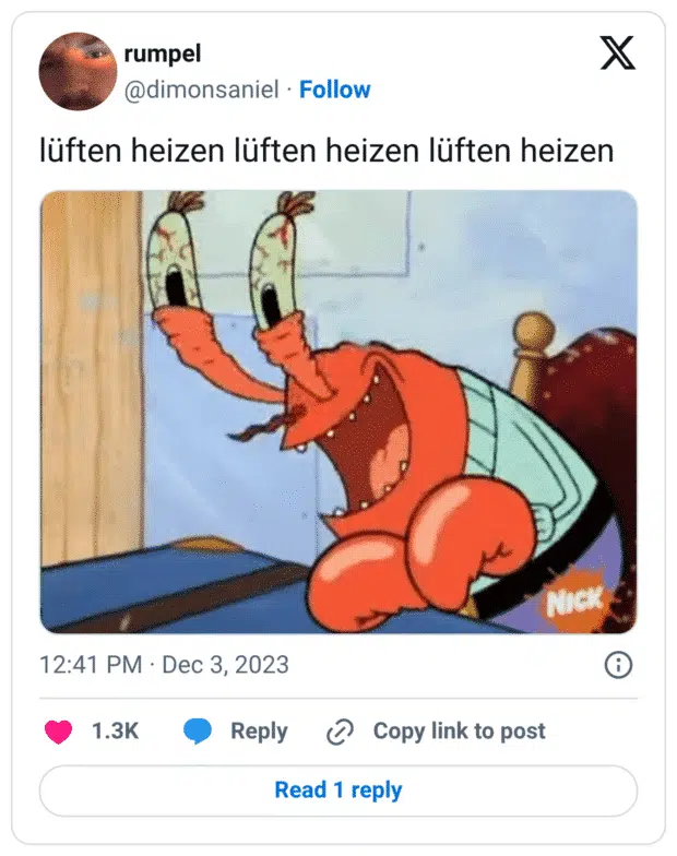 lüften heizen lüften heizen lüften heizen