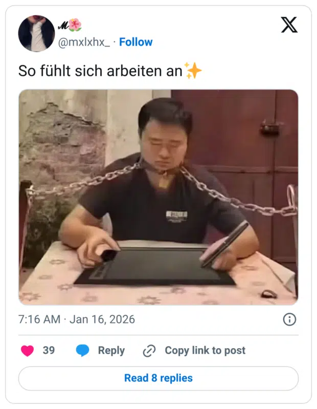 So fühlt sich arbeiten an✨