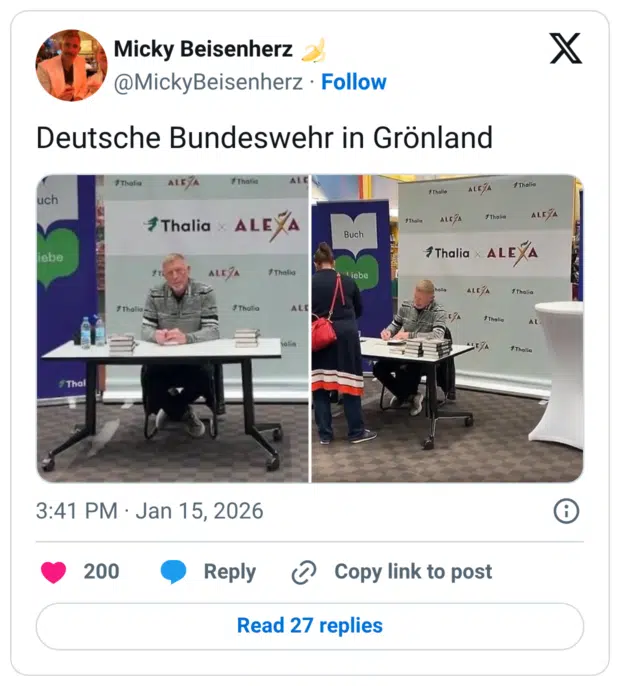 eutsche Bundeswehr in Grönland uch lebe