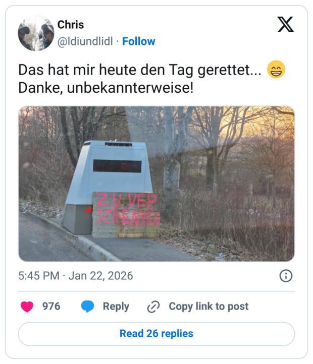 Das hat mir heute den Tag gerettet... Danke, unbekannterweise!