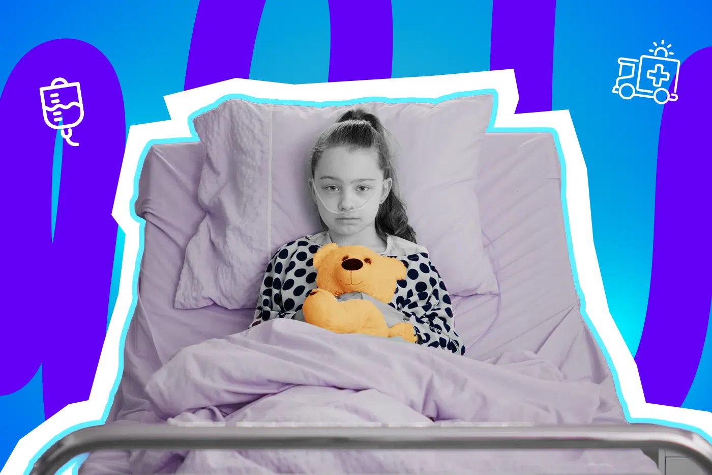 Im Krankenhaus vergessen