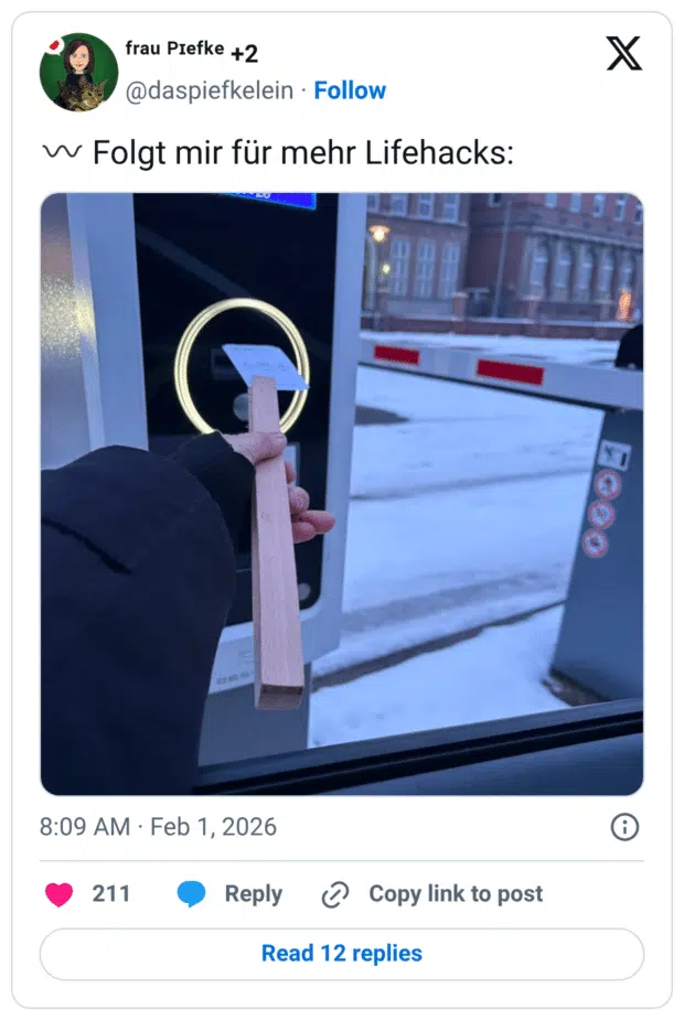 〰️ Folgt mir für mehr Lifehacks: