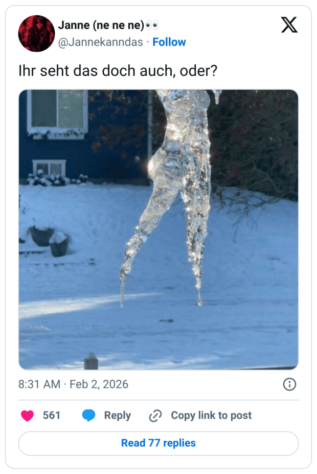 Ihr seht das doch auch, oder?