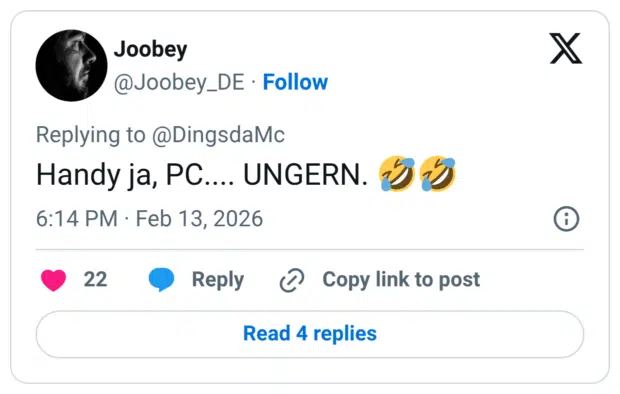 Handy ja, PC.... UNGERN.