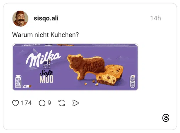 Warum nicht Kuhchen?