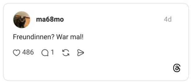 ma68mo 4 Tage Freundinnen? War mal!