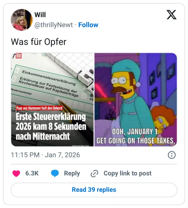 Was für Opfer