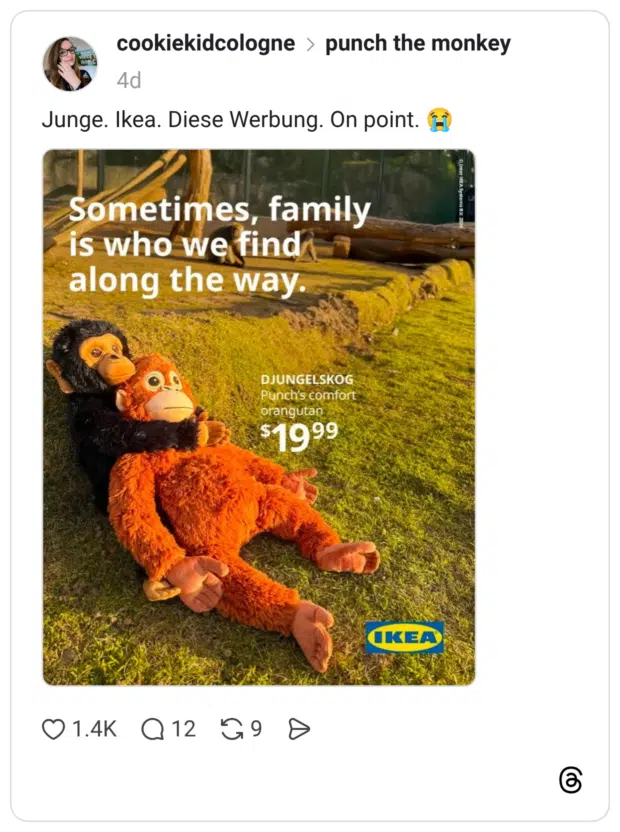 Junge. Ikea. Diese Werbung. On point. 😭