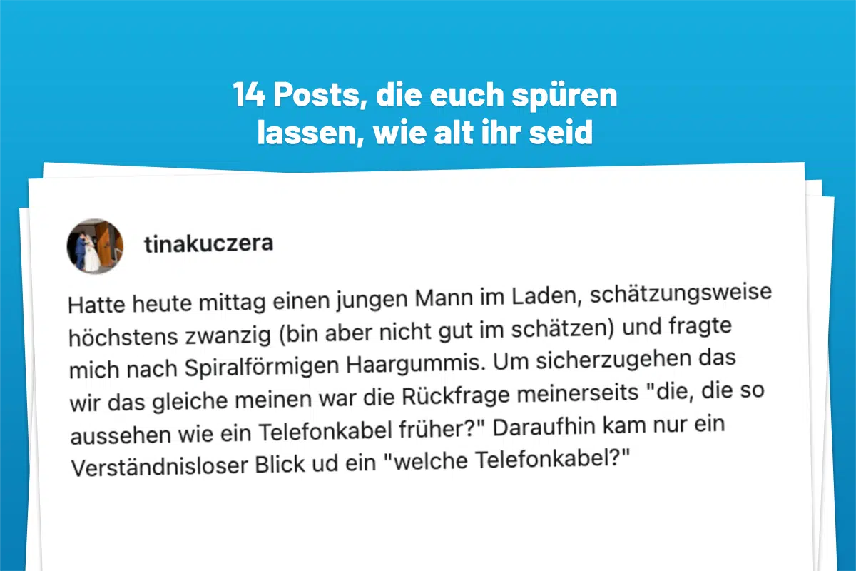 Noch acht mal schlafen | Die treffendsten Anekdoten über das Älterwerden