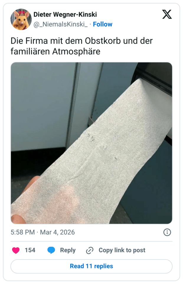 Die Firma mit dem Obstkorb und der familiären Atmosphäre