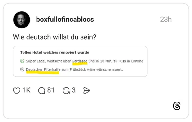Wie deutsch willst du sein?