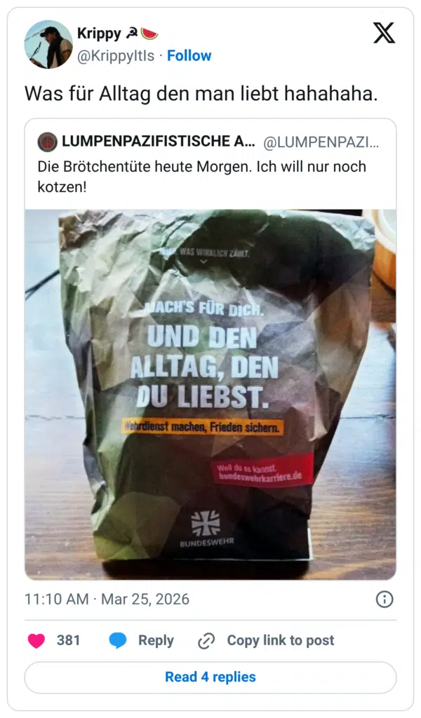 Was für Alltag den man liebt hahahaha.