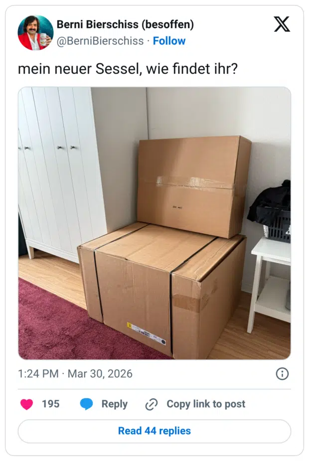 mein neuer Sessel, wie findet ihr?