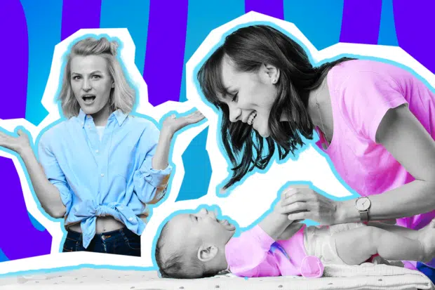 Der Windelwechsel am Nachbartisch