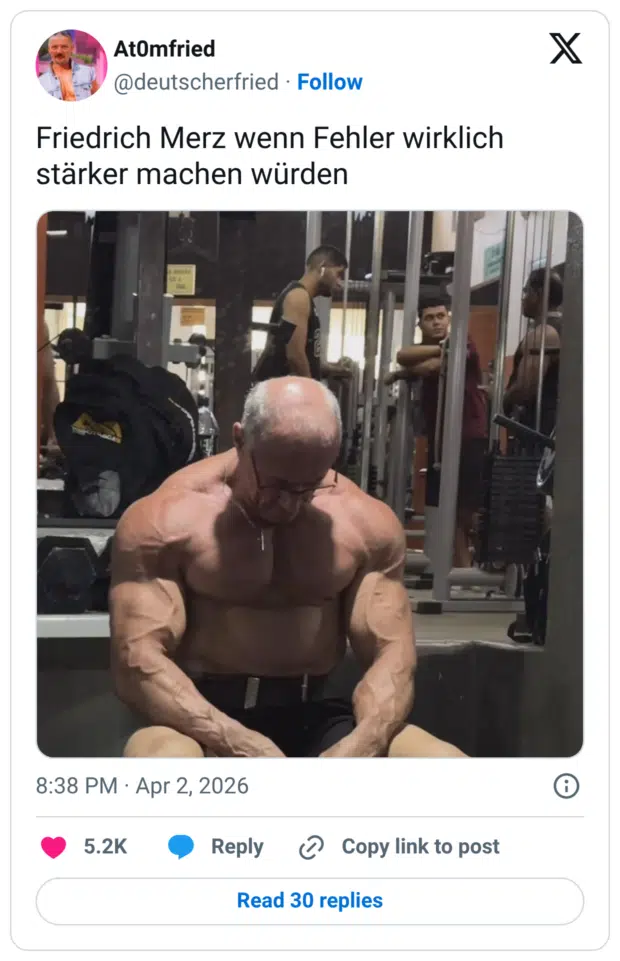 Friedrich Merz wenn Fehler wirklich stärker machen würden