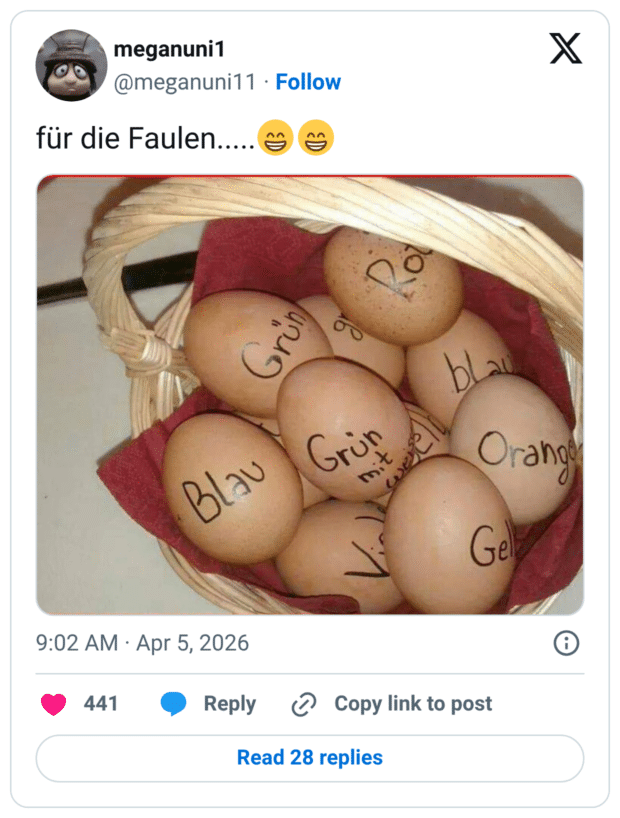 für die Faulen.....😁😁