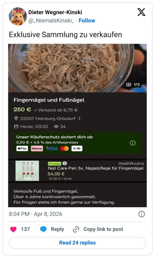 Exklusive Sammlung zu verkaufen