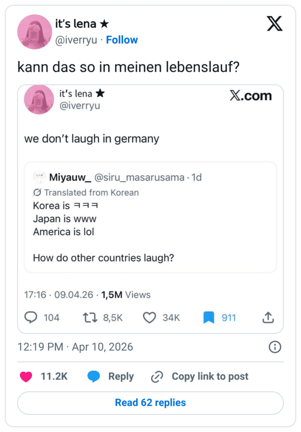 kann das so in meinen lebenslauf?